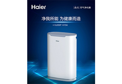 交房礼品，年会礼品：海尔KJ200F-H15A空气净化器