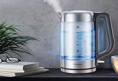 房地产礼品-美国西屋-耐热玻璃电热水壶